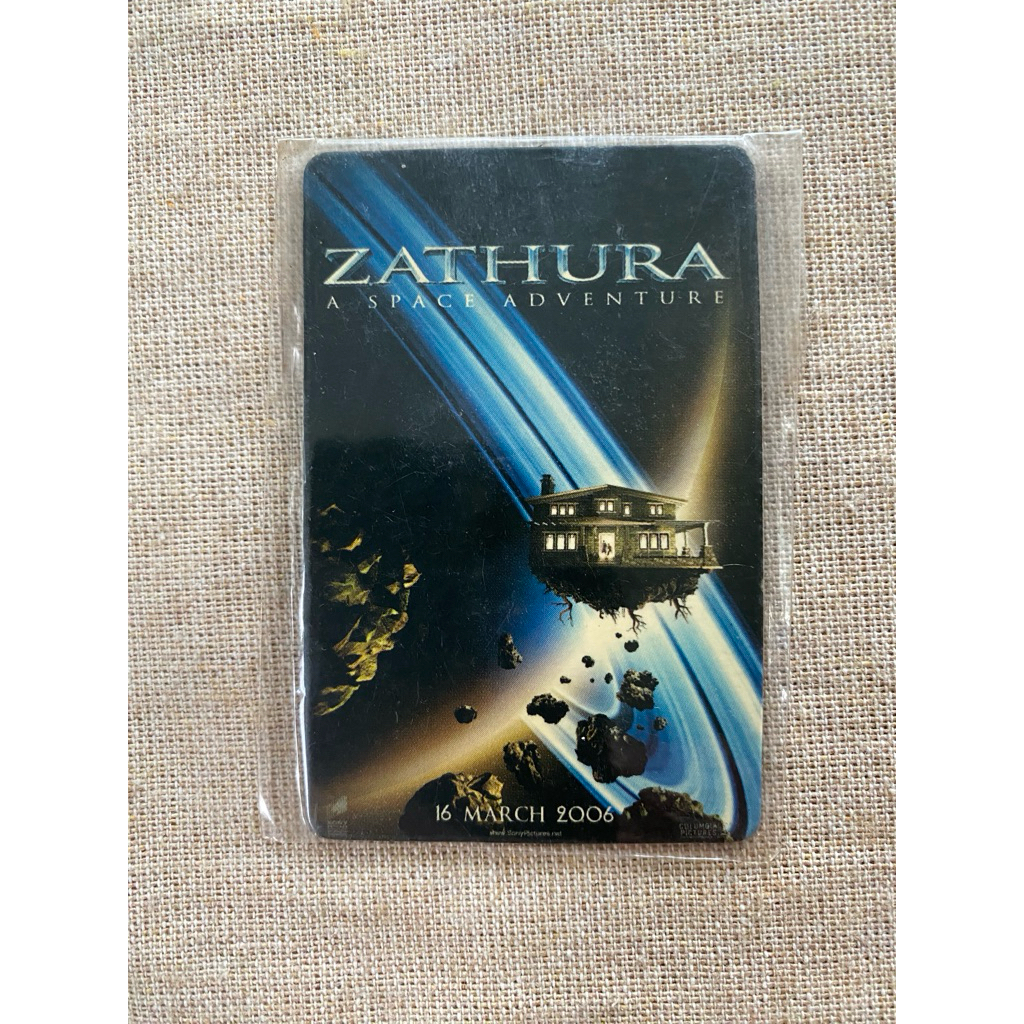 แม่เหล็ก แผ่นแม่เหล็ก ติดตู้เย็น จากโรงภาพยนตร์ magnet งานเก่าแท้ zathura