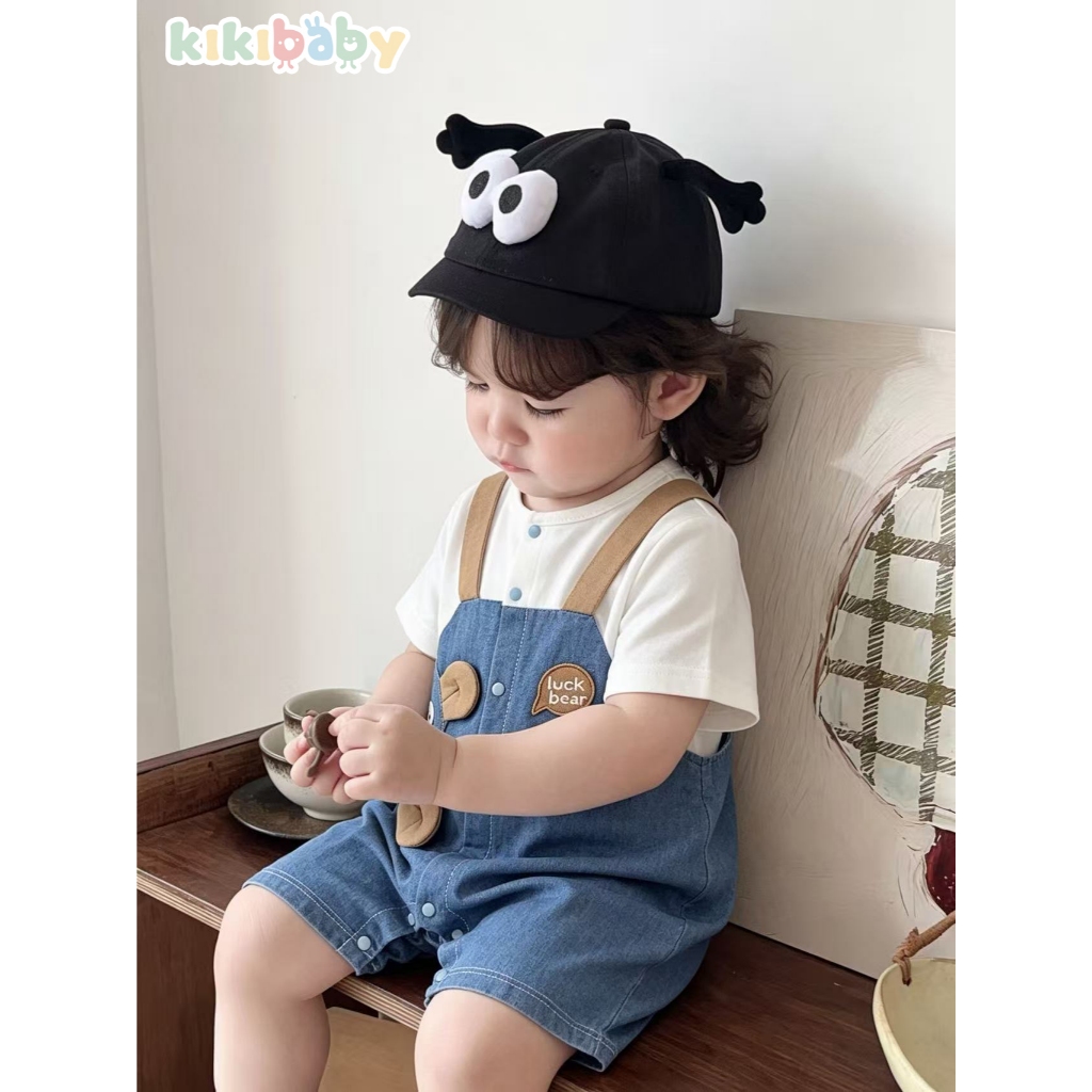 66-90 kikibaby ชุดเด็กทารกกระดุมผ่าหน้า บอดี้สูท รูปที่ 8