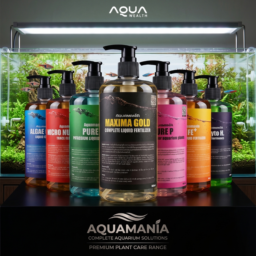 AQUAMANIA สู่ขีดสุดของความสมบูรณ์แบบในตู้ไม้น้ำ