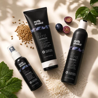 [ของแท้ มีส่งทันที!!] Milk shake Icy Blond Shampoo, Conditioner​ สำหรับผมทำสีบลอนด์ โทนหม่น