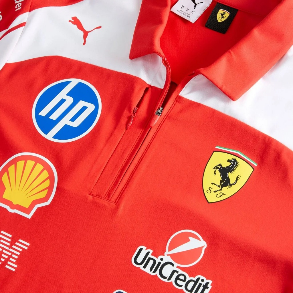 [แถมสินค้าPre ระบุ Size ในคำสั่งซื้อ หรือ แชท ห้ามกดสั่ง] เสื้อ Scuderia Ferrari F1 PUMA 2026 Team Authentic Polo — صورة 6