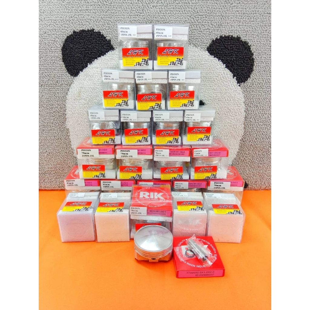 ชุดลูกสูบ LHK ขนาด 58 มิล ถึง 81 มิลสลัก 15 มีครบทุกไซส์ มีของพร้อมส่ง (LHK แท้ )