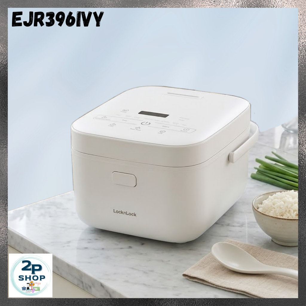 LocknLock หม้อหุงข้าวอัจฉริยะ Smart Rice Cooker ความจุ 3 L. รุ่น EJR396IVY