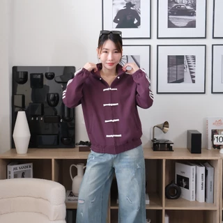 Lawyer Store [735294] เสื้อแจ็คเก็ต ตรุษจีน เชิ้ตทรงสปอร์ต Oversize เสื้อกันหนาว เสื้อแขนยาว มี 8 สี