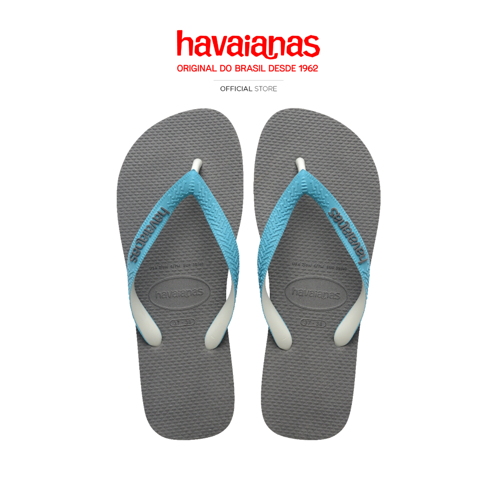 HAVAIANAS รองเท้าแตะ Top Mix  Flip Flops BLUE GREY 411554913711U_F6GRXX