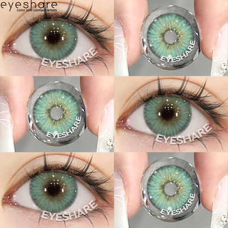 (FDA-Approved) Eyeshare คอนเทคเลนส์สายตาสั้น ESTONIA สีเทา 14.5MM Contact Lens 6 เดือน ตาโต คอนแทค ส่งฟรี