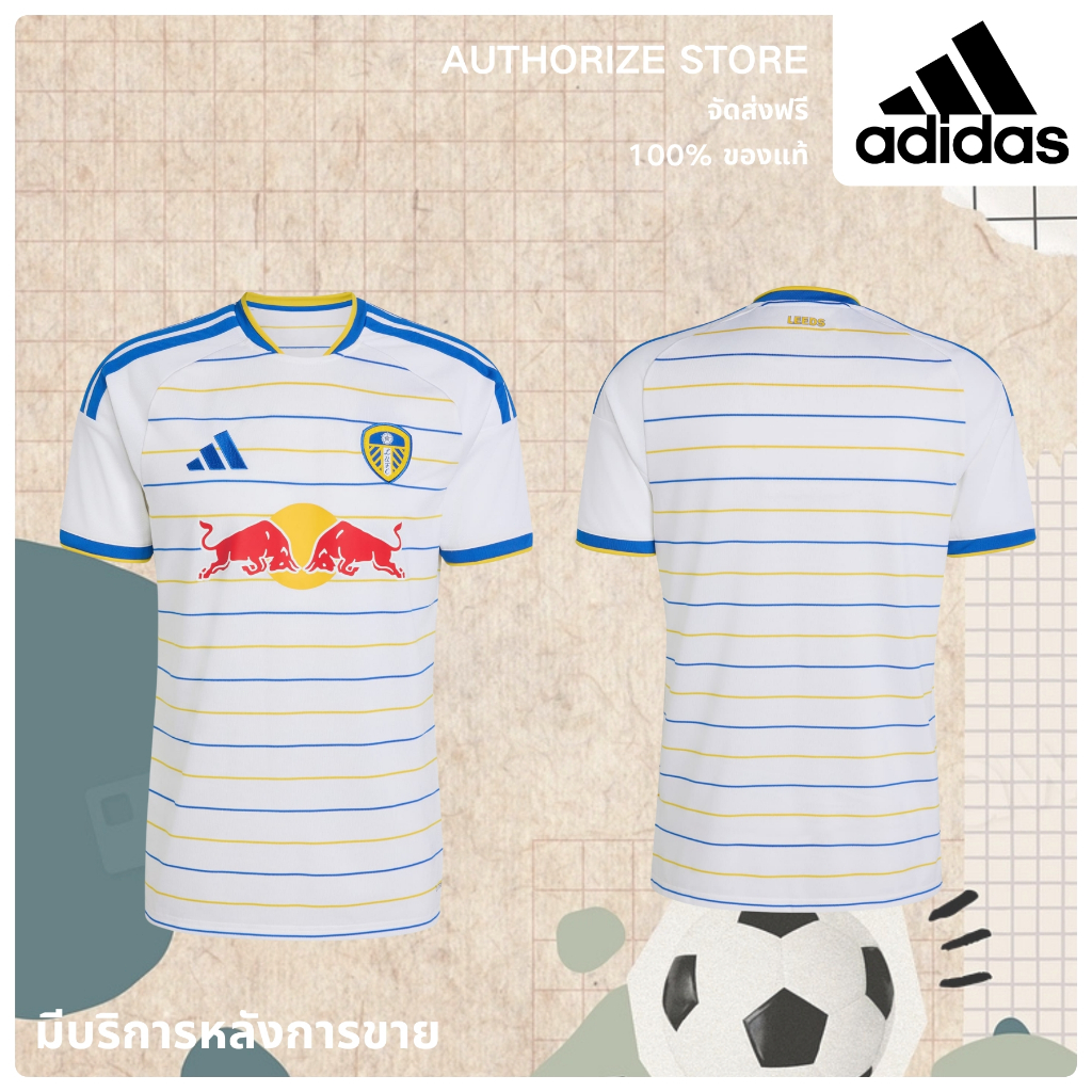 （ของแท้ 100%）adidas Leeds United 26/27 Home Jersey เสื้อฟุตบอล