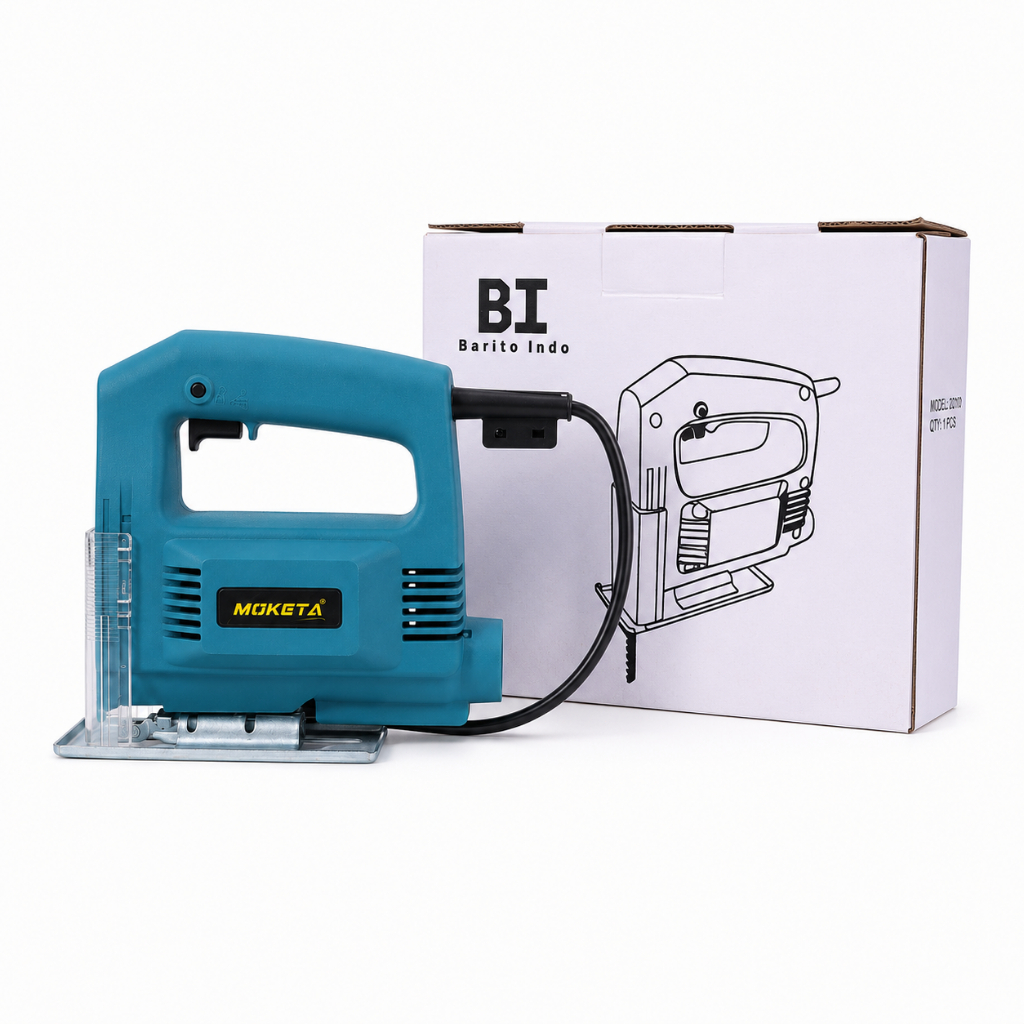 เลื่อยจิ๊กซอว์ไฟฟ้า 750W 6500rpm ตัดไม้ โลหะ พลาสติก กระเบื้องได้ ปรับมุม0-45° งานละเอียด สำหรับงานไม้ งานก่อสร้าง DIY