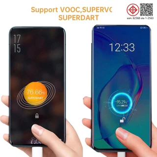 SANOOK OP 65W SUPER VOOC หัวชาร์จ+สายชาร์จ TYPEC รองรับชาร์จเร็วซุปเปอร Reno7/6/5/4/8/9/2F/x10pro/x3