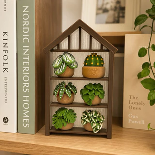 พร้อมส่ง Mini Greenhouse Clicker ✨ เรือนกระจกจิ๋ว Clicker ต้นไม้ 4/6 แบบ