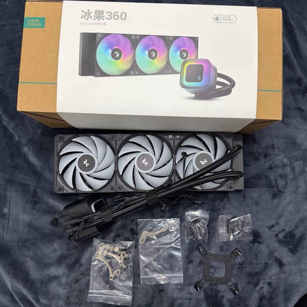 DEEPCOOL LE360 V2 - BLACK CPU LIQUID COOLER (ระบบระบายความร้อนด้วยน้ำ) มือสอง