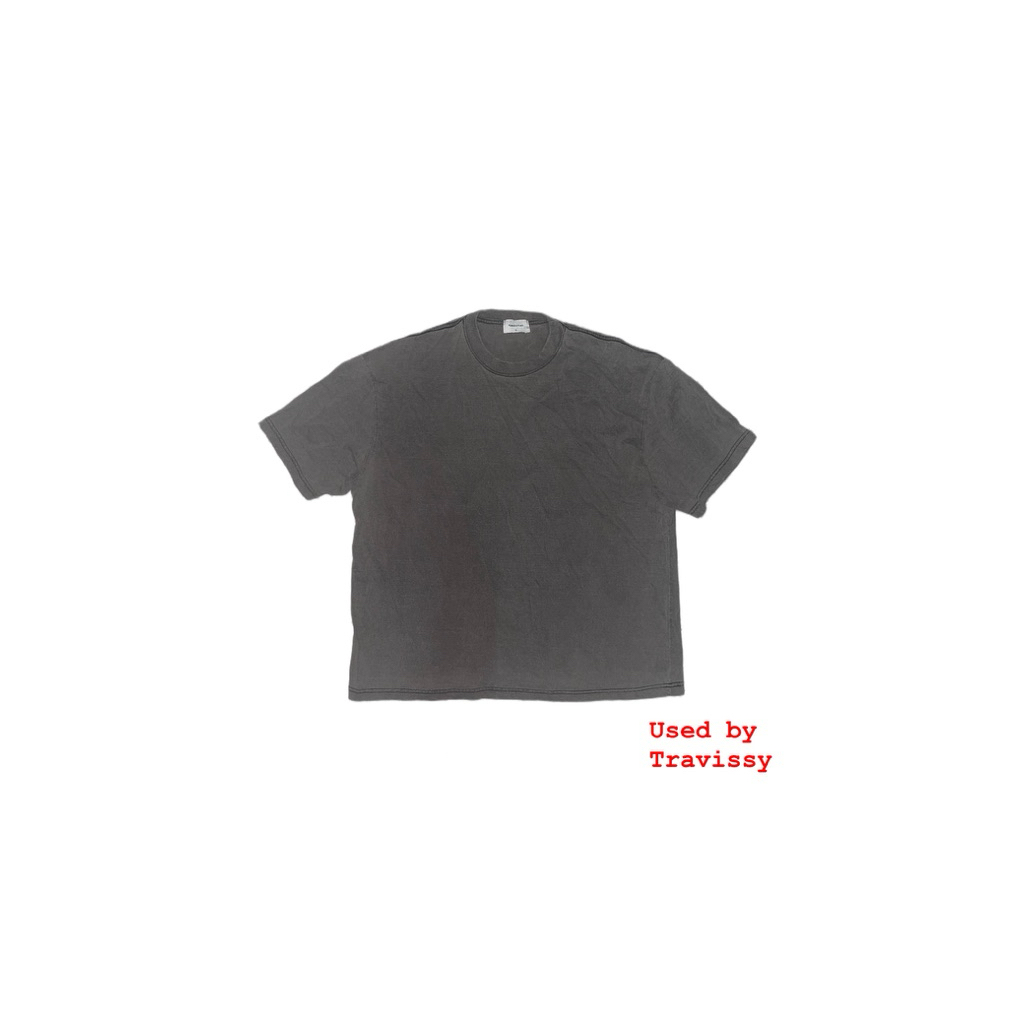 เสื้อยืดครอป Pleased&Plain สีเฟด(XL)