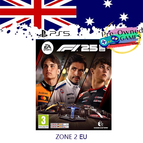 [มือ1] F1 25 [PS5] Eng [Zone2 EU]