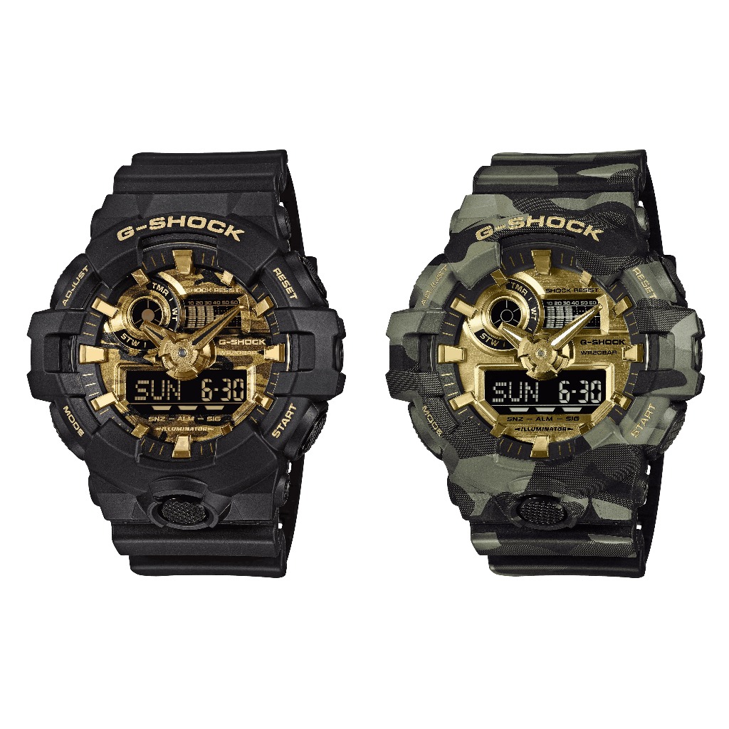 CASIO G-SHOCK ของแท้ รุ่น GA-700CF , GA-700CF-1A , GA-700CMG , GA-700CMG-3A