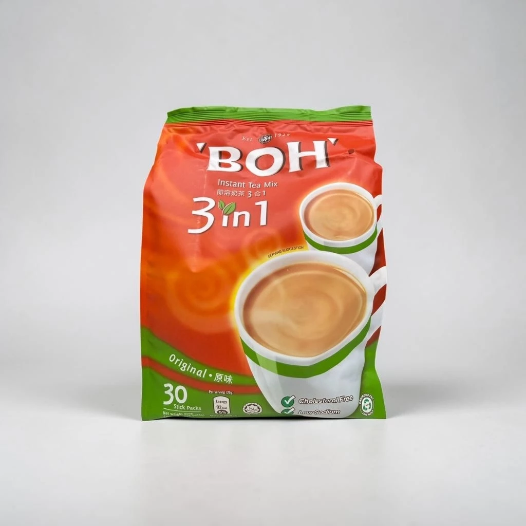 🌺🌺 ชา BOH 3IN1 Natant Tea ชานม ชาชัก ขนาดบรรจุ 30ซอง