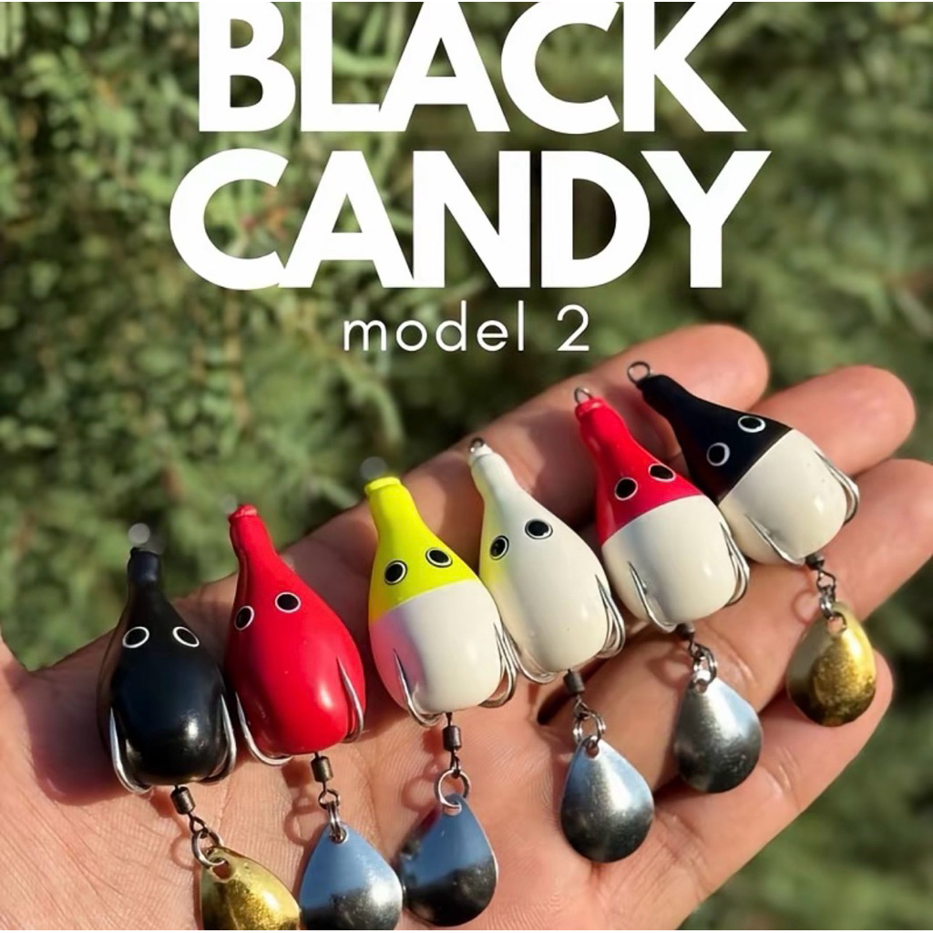 กบยางดำน้ำblackcandy”ไอ้อ้วน“madel 2
