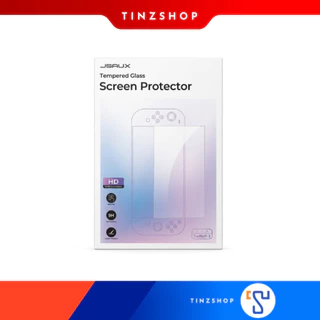 [ส่งด่วน] JSAUX ฟิล์มกันรอยกระจก 9H (2 ชิ้น) for Switch 2 | พร้อมกรอบช่วยติดตั้ง ติดตั้งง่าย กันรอยนิ้วมือ กันรอยขีดข่วน