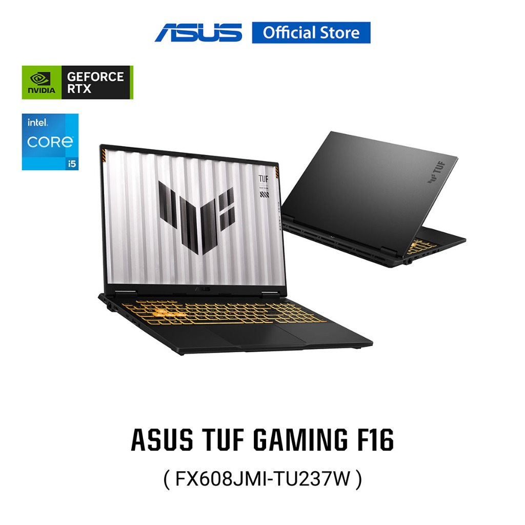 ASUS TUF Gaming F16 (FX608JMI-TU237W) 16" Full HD+, 144Hz, i5-14450HX, 16GB, 512GB SSD, RTX5060, W11