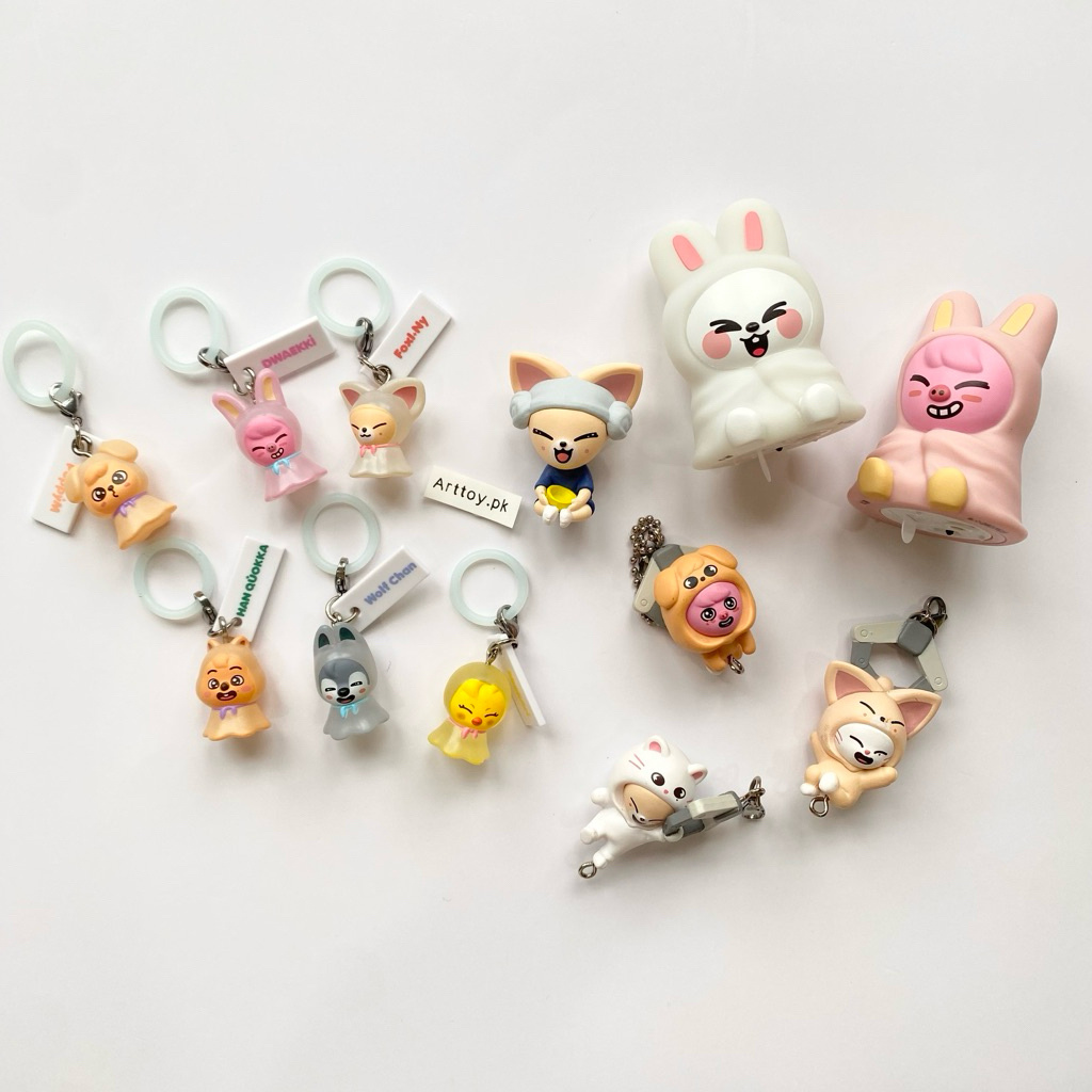 RT769 / ของสะสม พวงกุญแจตุ๊กตา SKZOO จากวง Stray Kids