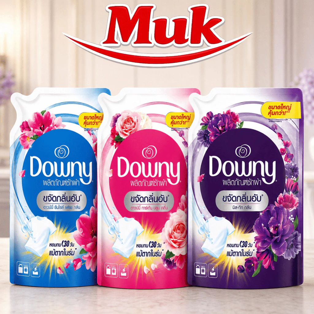 Downy น้ำยาซักผ้า 1100ML Sunrise Fresh | Garden Bloom | Mystique | Indoor Dry