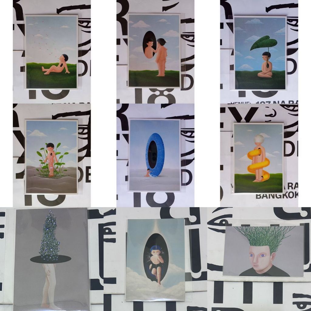 โปสการ์ด Postcard Gongkan From Exhibition @ China