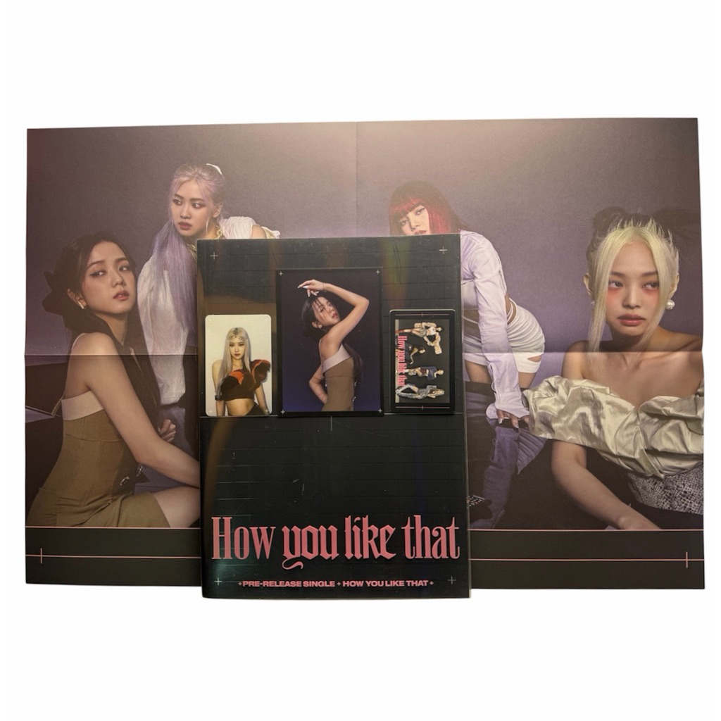 BLACKPINK [HOW YOU LIKE THAT][LISA JISOO JENNIE ROSE]