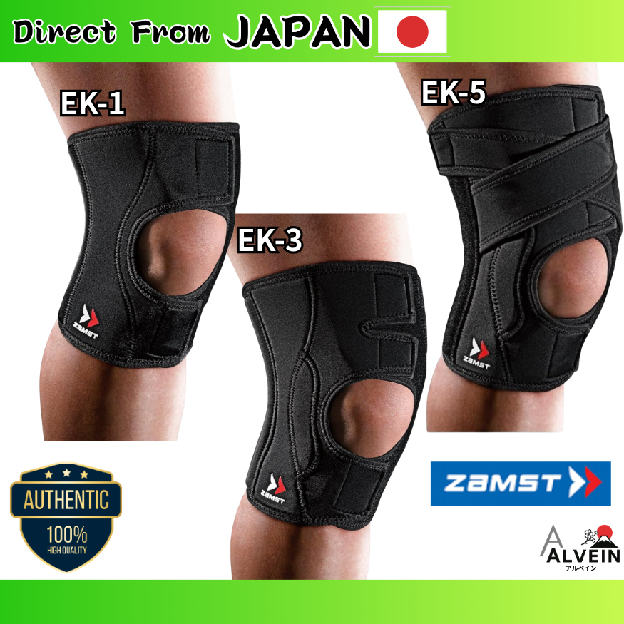 【Direct From Japan】ZAMST EK Series Knee Supporter EK-1 / EK-3 / EK-5 S-3L