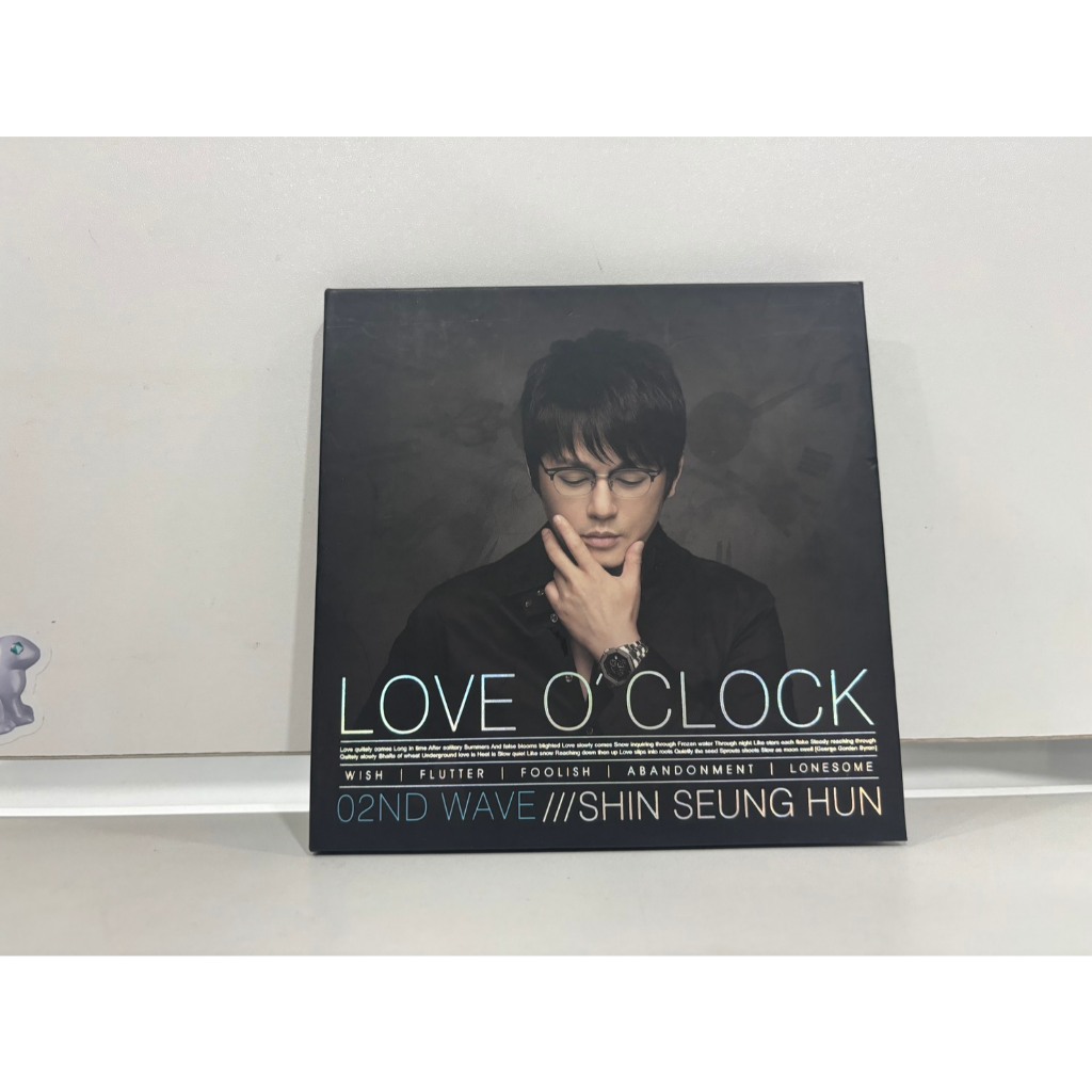 1 CD MUSIC  ซีดีเพลงเกาหลี    Shin Seung Hun* – Love O' Clock _ 02nd Wave  (Z2D39)