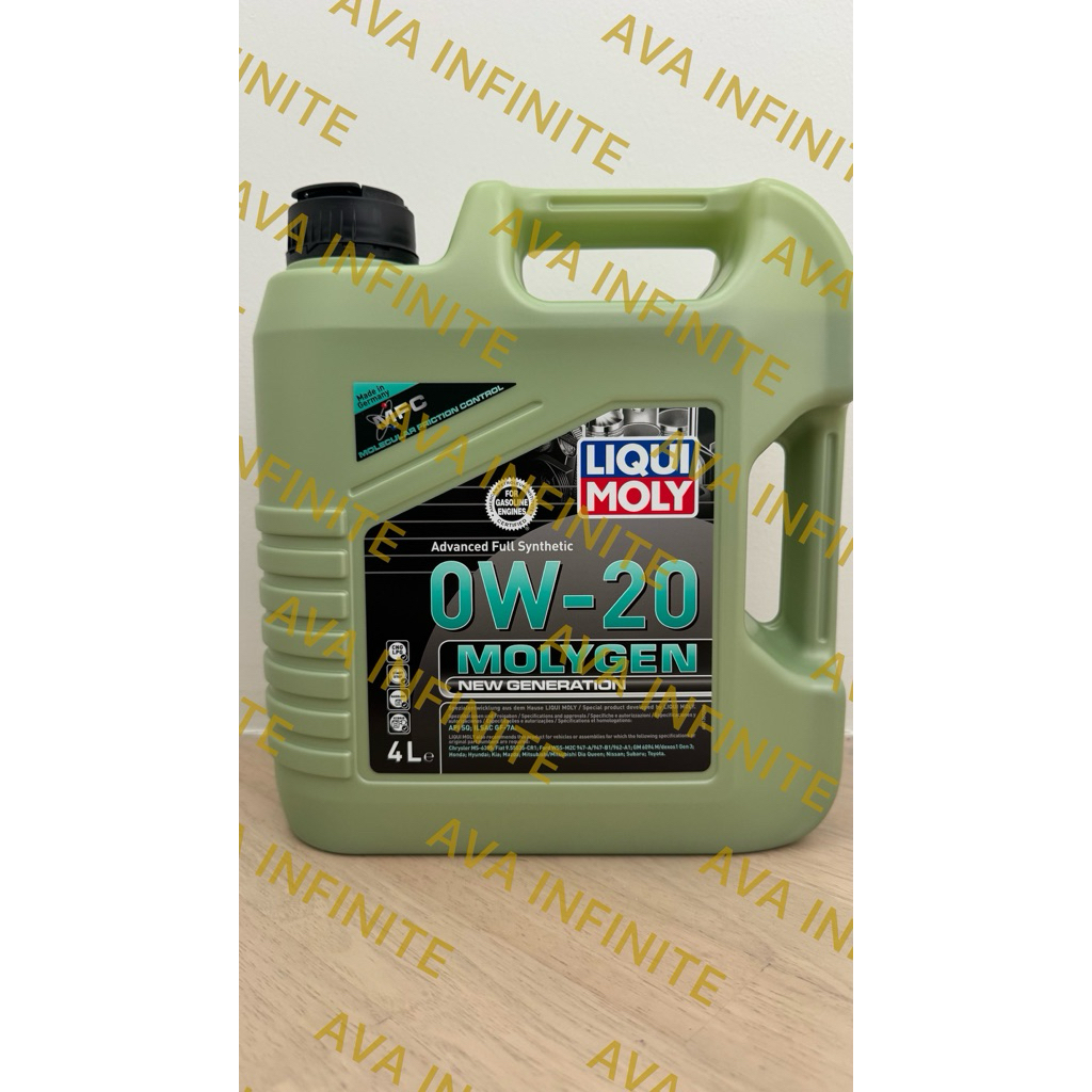 น้ำมันเครื่อง Liqui Moly Molygen 0W-20 #LiquiMoly #Molygen