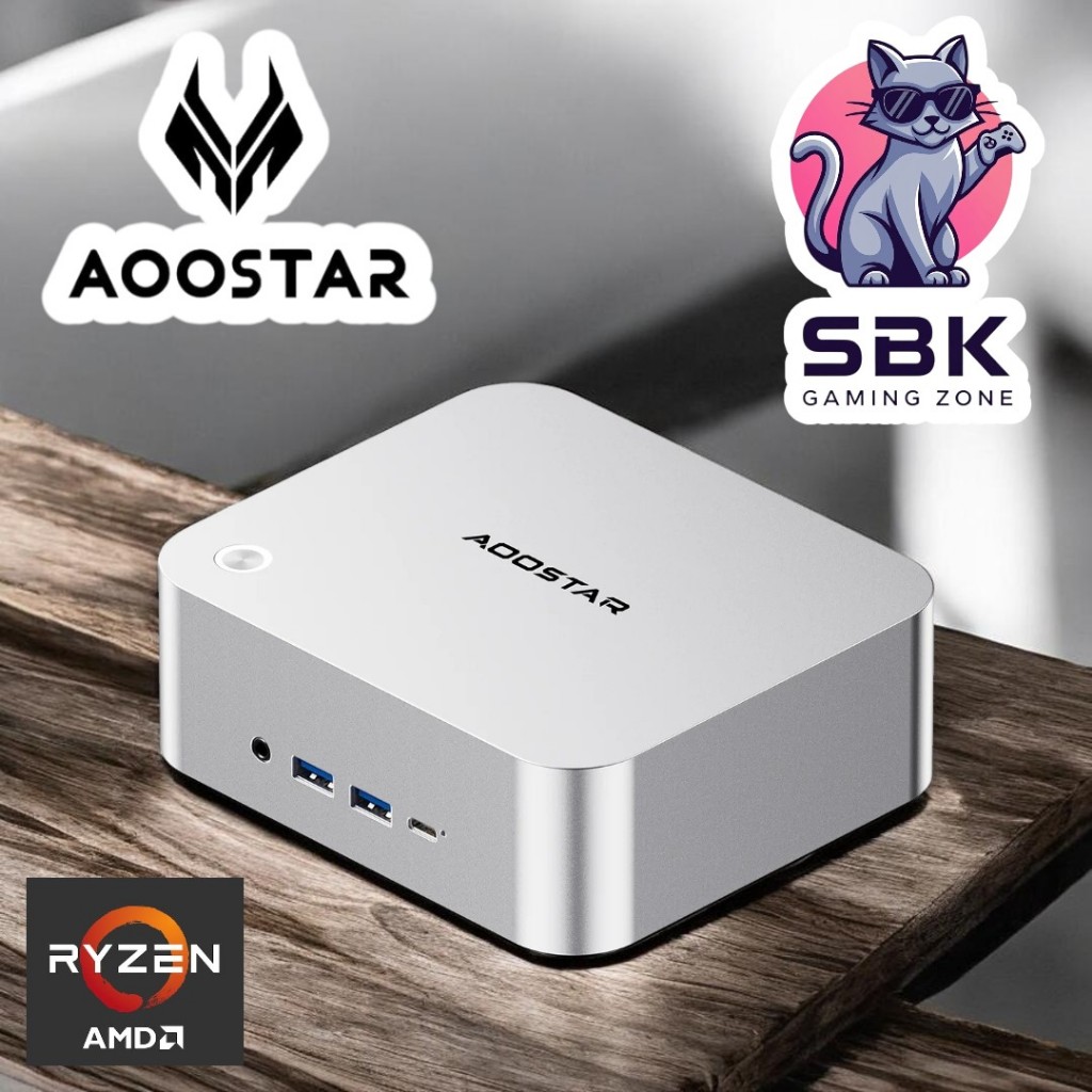 AOOSTAR MACO AMD Ryzen 7 H255 Mini PC (ตัวเปล่าไม่มี RAM กับ SSD)