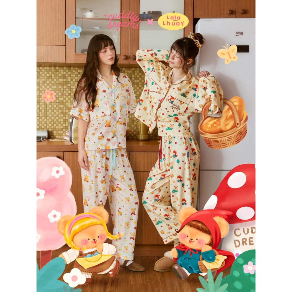 ชุดนอน Cuddly Dreams X Lalalhuay Collection
