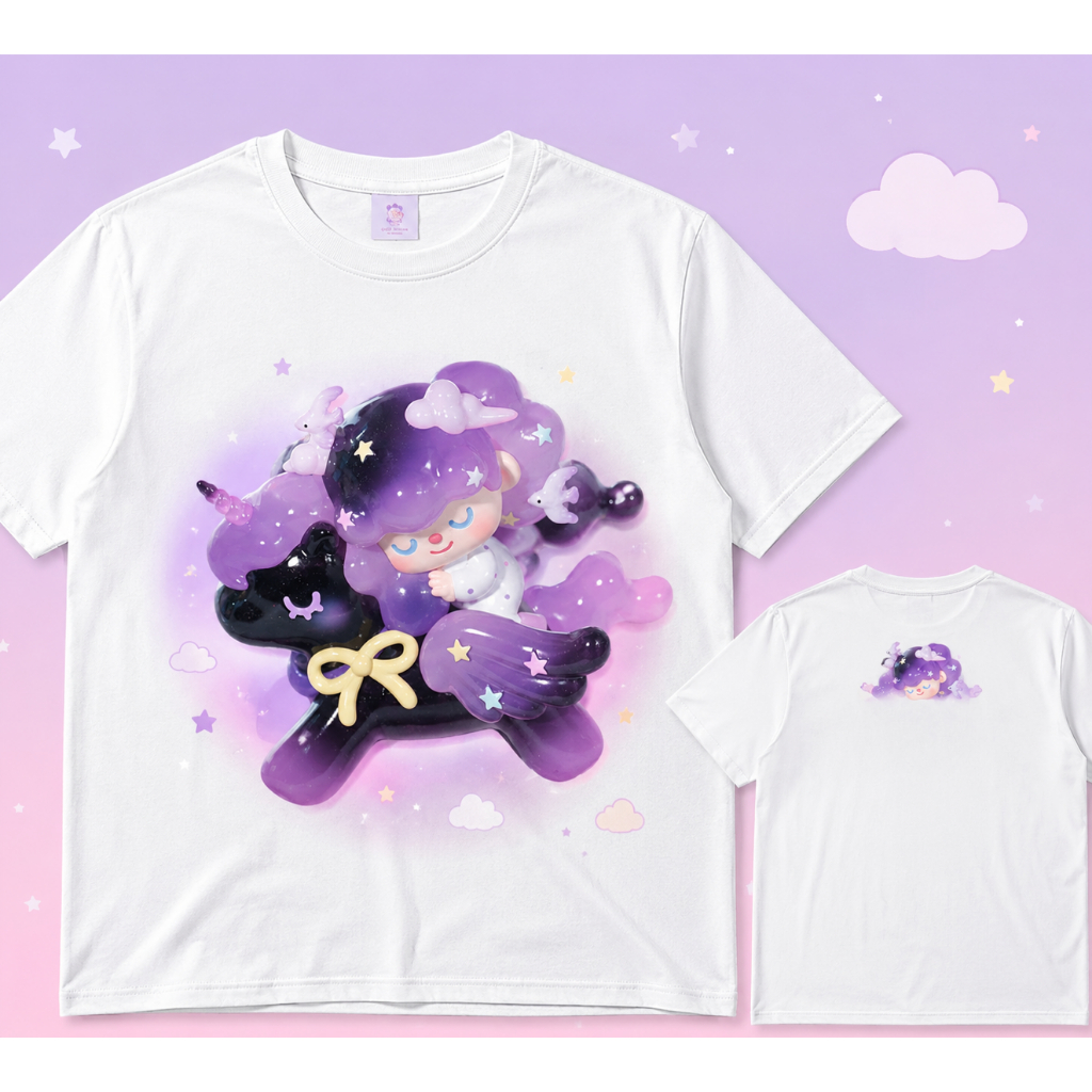 เสื้อยืดลาย TUTU UNICORN ลายสุดคิวท์