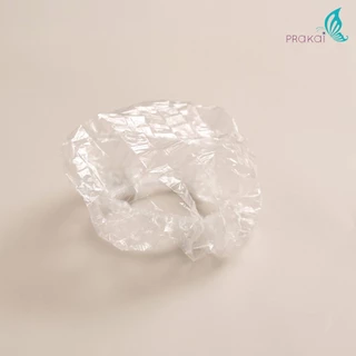PRAKAIVANICH หมวกคลุมผม/หมวกตัวหนอน 【แพ็ค 50 ชิ้น】 Shower cap (พลาสติก/แป้งข้าวโพด/สปันบอนด์)