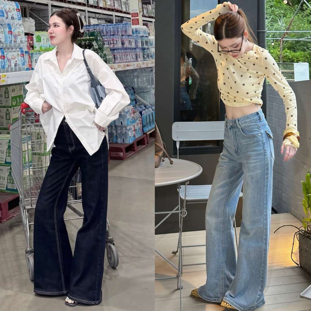 กางเกงยีนส์ Rose Jeans by modishop