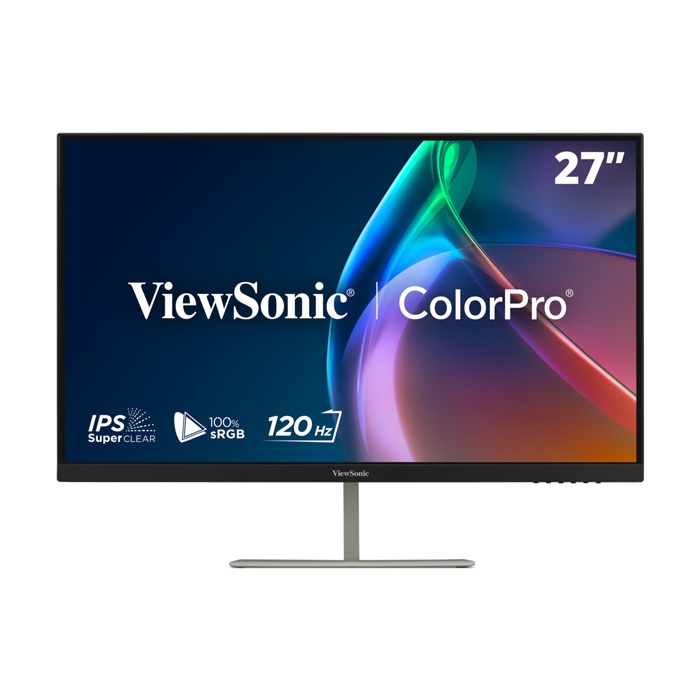 Monitor (จอมอนิเตอร์) ViewSonic VP2766-2K 27 inch 120Hz 2K QHD Pantone Validated 100% sRGB & Factory