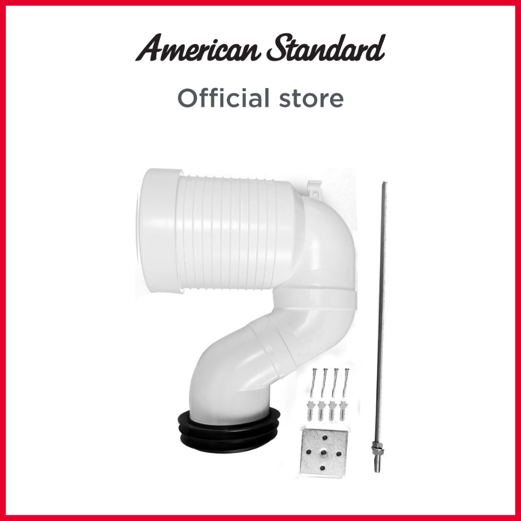 American Standardชุดข้อต่อทางน้ำทิ้งลงพื้นแบบท่องอ VP-JT43
