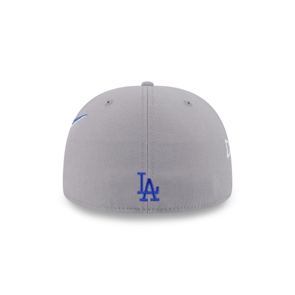 New Era قبعة 59Fifty ‏Los Angeles Dodgers — رمادي — صورة 4