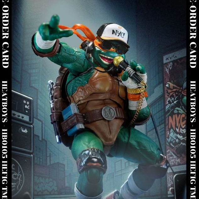 🔰PRE-ORDER CARD🔰 [กรุณาอ่านรายละเอียด] HEATBOYS - HB0105 HEFIG TMNT Michelangelo