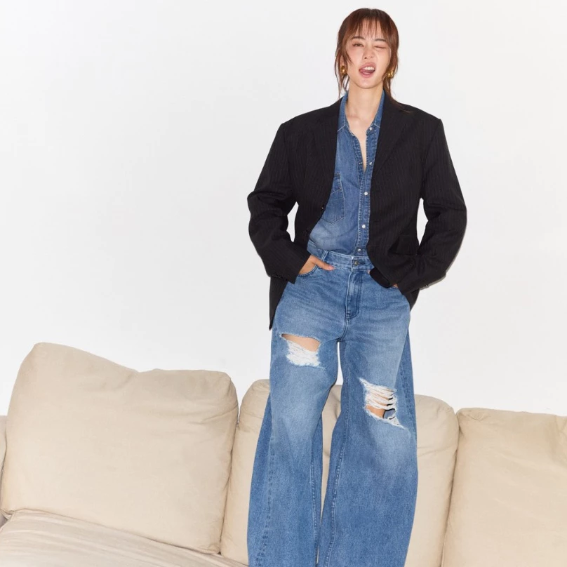 AMR DE SAISON ( AIMER ) - 90s Baggy Jeans