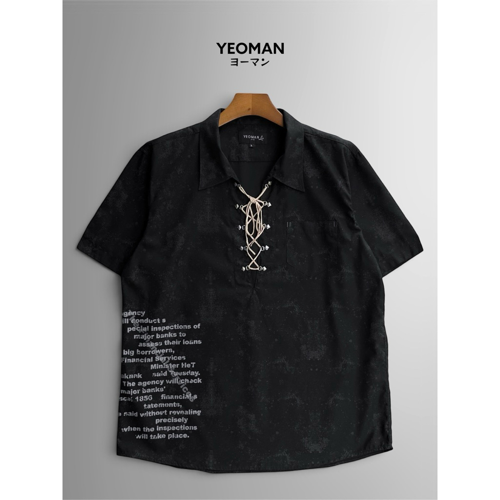Yeoman เสื้อเชิ้ตมือสอง แขนสั้น