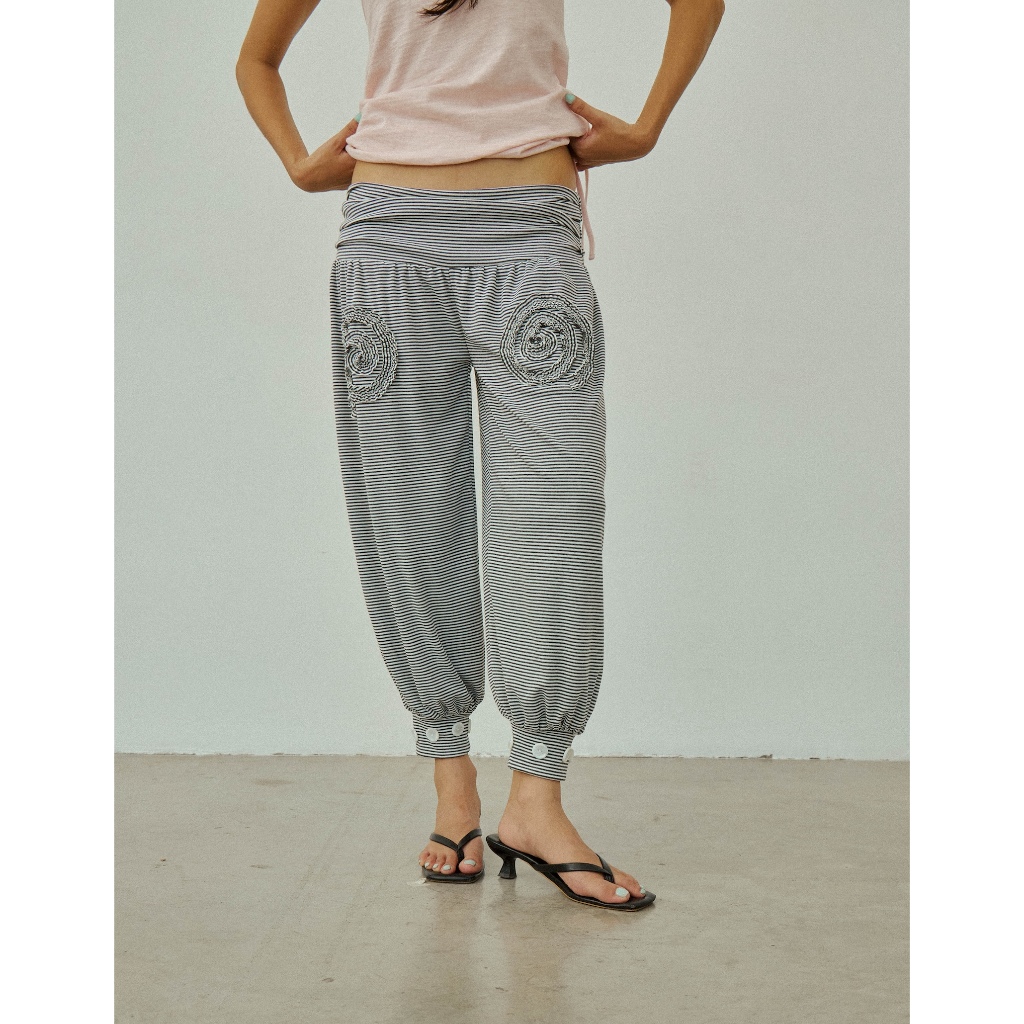 ENDOFMARCH | Fold Capri Pants กางเกงเอวพับ ทรงคาปรี