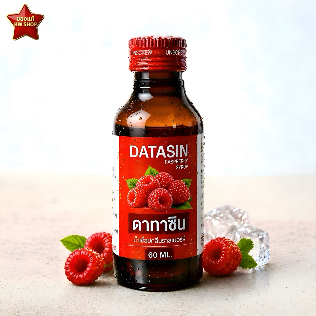 ฝาแดงแท้ datasin 20 ขวด ไซรัป ของแท้💯 60ml น้ำหวานเข้มข้น syrup พร้อมส่งจากไทย