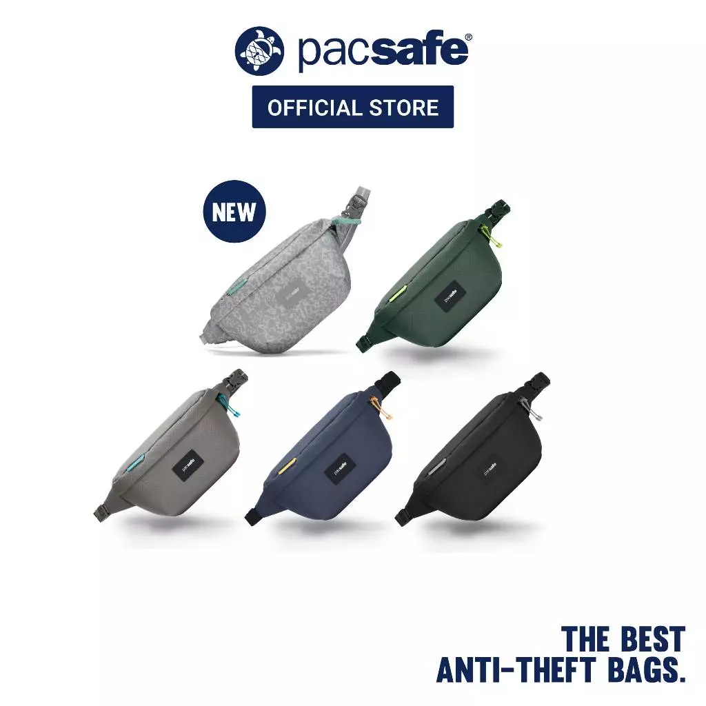 Pacsafe GO Anti-Theft Sling Pack กระเป๋ากันขโมย กระเป๋าสะพายสลิง สำหรับเดินทางและใช้งานทุกวัน