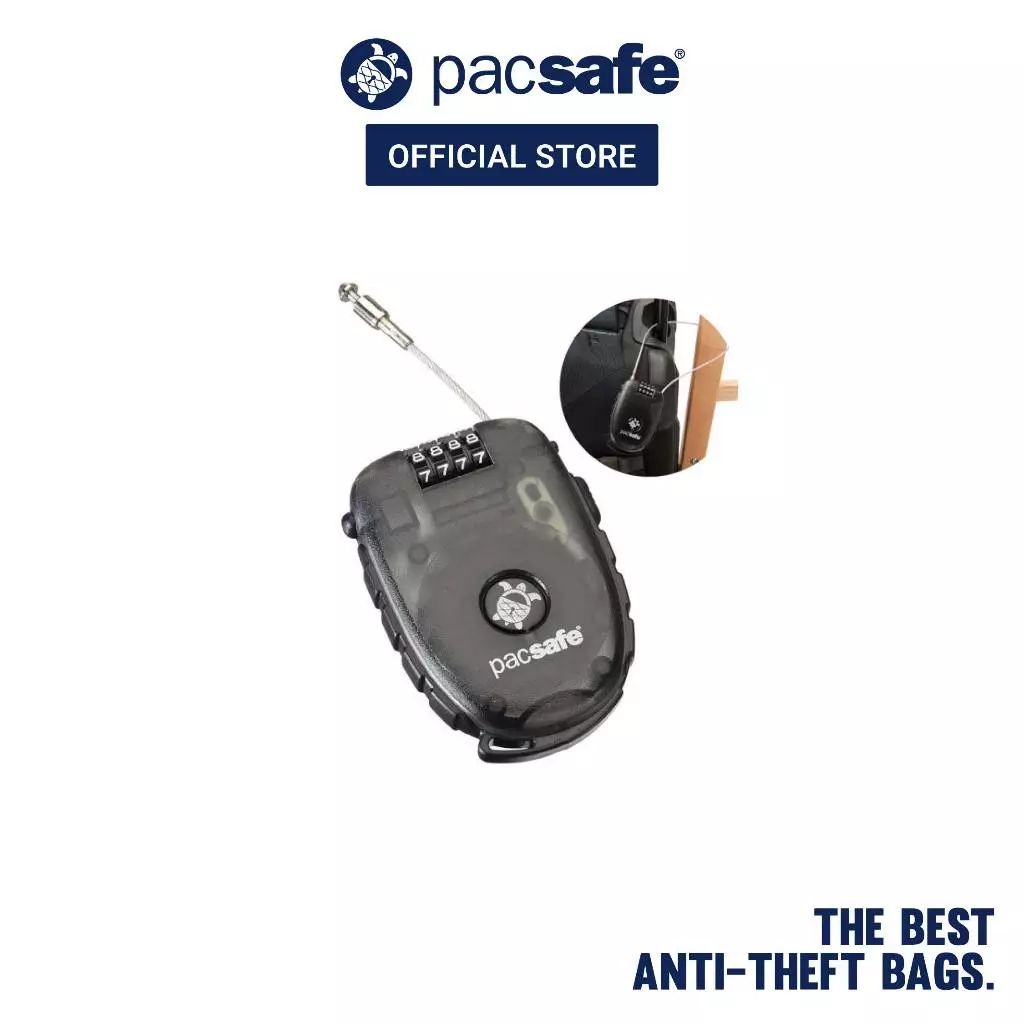 Pacsafe Retractasafe 250 4-Dial Cable Lock กุญแจล็อกกระเป๋าเดินทาง สำหรับล็อกกระเป๋าเดินทาง | Travel Security