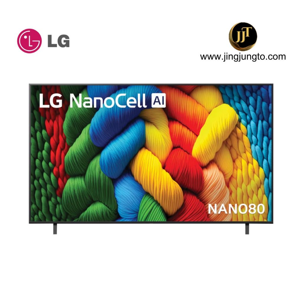 LG 43 นิ้ว  รุ่น 43NANO80ASA NanoCell AI NANO80 4K Smart TV 2025