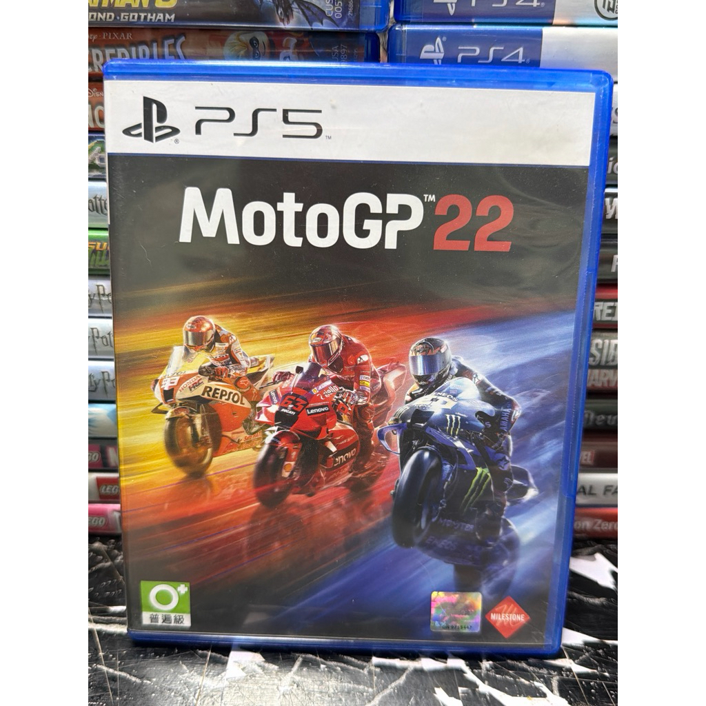 แผ่น PS5 เกม MOTOGP22 [ ภาษาอังกฤษ ] [ มือ 2 ] มีสต๊อกพร้อมจัดส่ง!!!