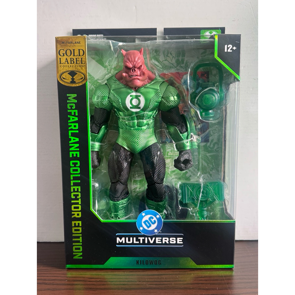 McFarlane Toys DC Multiverse Collector Edition Kilowog Green Lantern Gold Label