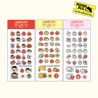 NEW! มีลายใหม่ Fruity club sticker