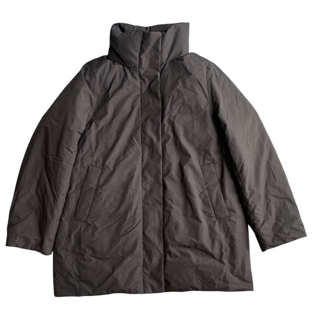 [มือสอง]UNIQLO Hybrid Down Coat เสื้อกันหนาวขนเป็ดทรงยาว