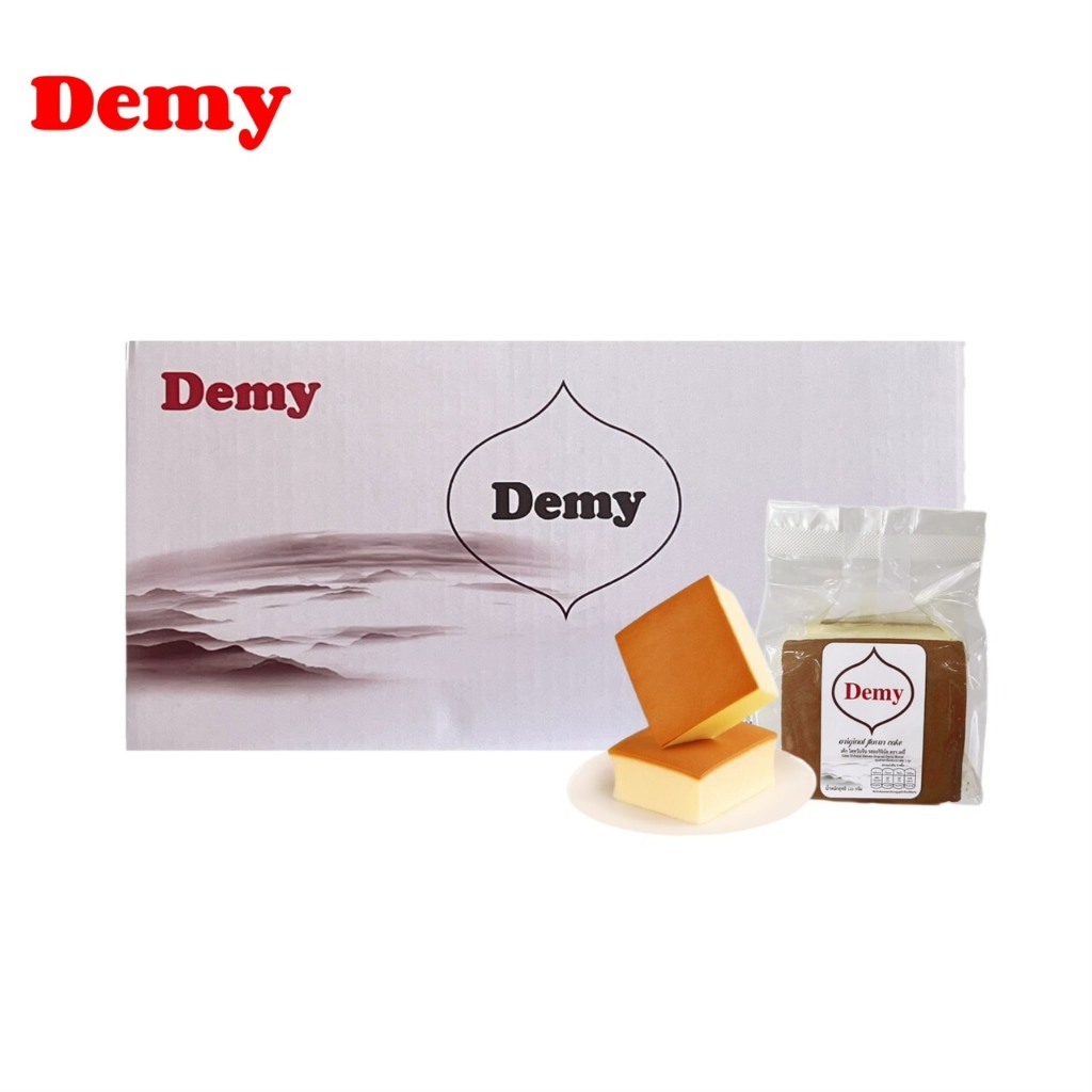 Demy เค้กไข่ไต้หวันสูตรใหม่ ขนาด 120 กรัม 1 ลัง 32 ชิ่้น